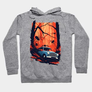 Fleeing from the Spiders - Fantasy Hoodie